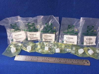 Pillar Fitting P-UE-8B w/ P-U-8B lot of 6.