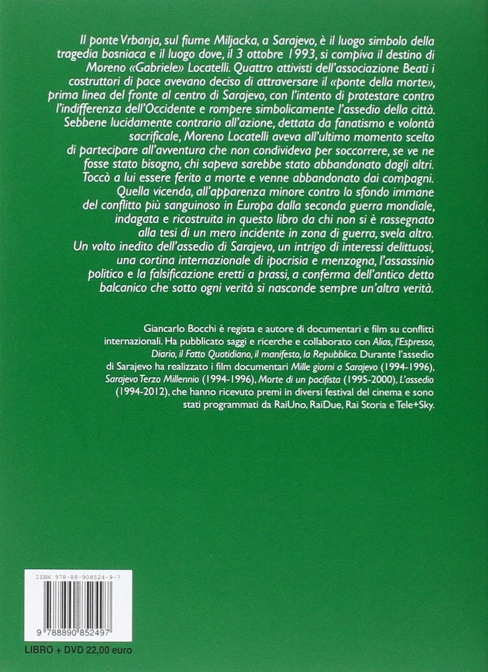 Giancarlo Bocchi Il ponte di Sarajevo. Con DVD (Paperback) - Image 2 of 2
