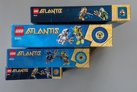 LEGO Atlantis Lot 8060 8059 7978 7977