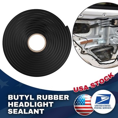 1PC Premium Butyl Tape Rubber Glue Headlight Sealant Reseal Headlamps Drs RV