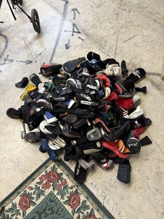 Lot of 150 Mixed Golf Headcovers (Conditions Vary) Bundle 071003