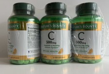 Nature's Bounty Vitamin C, Supports a Healthy Immune 250 Count Pack of 3 