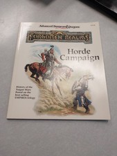 HORDE CAMPAIGN Forgotten Realms AD&D Dungeons & Dragons D&D TSR9324 FR12