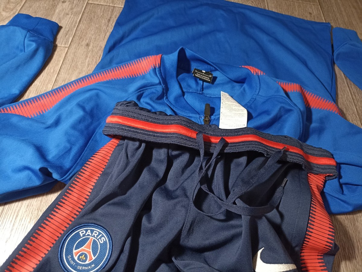 Paris Saint-Germain FC PSG nike 2017/18 men's soccer tracksuit