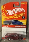 Hot Wheels Classic redline '67 Plymouth King Kuda pink w/dark pink flames