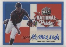 2021 Leaf Metal Draft National Pride Blue Rainbow 28/35 Manuel Mercedes Auto xb2