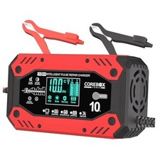 Battery Charger 10-Amp 12V/24V Smart Trickle Charger for Car - Battery 10CD