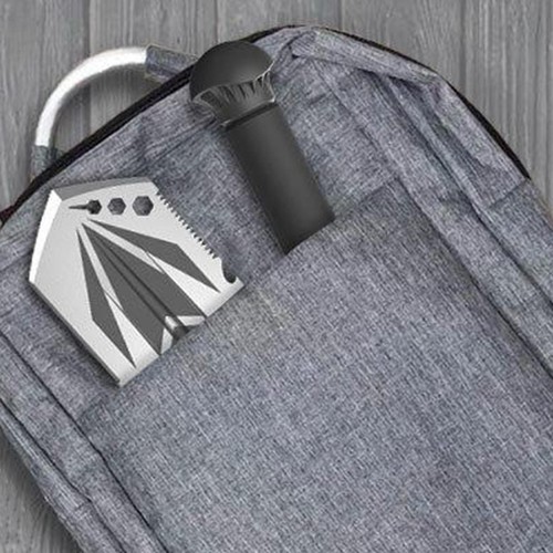 Folding Outdoor Survival Spade Camping Shovel Axe Tool Set - Picture 7 of 11