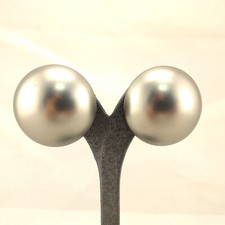 ⭐ Langani Ohrring Creolen Kreolen Stecker Ohr Clips Klip Perle Silber f. 3 ⭐