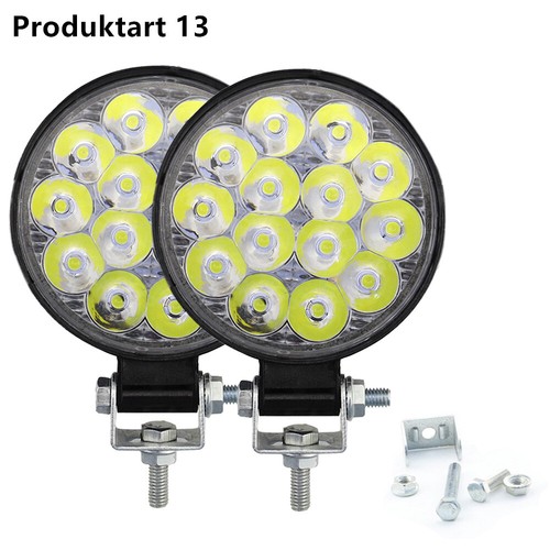 2X LED Arbeitsscheinwerfer Flutlichtstrahler 12V-24V IP67 Auto-Scheinwerfer - Bild 95 von 205
