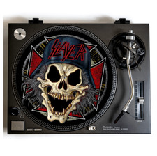 SLAYER Turntable Slipmat for Vinyl Records 12" DJ Slip Mat thrash metal vinyls