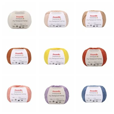 FREUNDIN SCHACHENMAYR Friendin Schachenmayr - my feelgood canapa - filato - 50 g - LL 125 m - (11,00 €/100 g)