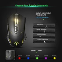 Programmable Laser Gaming Mouse 7200 Dpi Professional Blue Multi-color Wired Programmable Laser Gaming Mouse 7200 Dpi Professional Blue Multi-color Wired