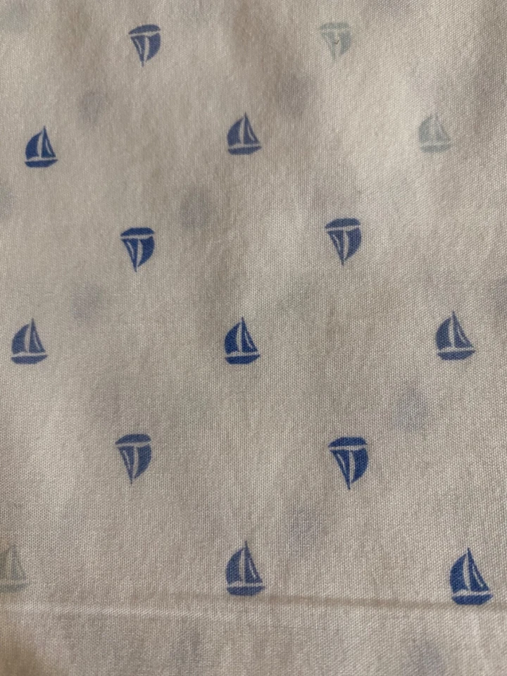 TOMMY HILFIGER Velero Náutico Costero TOMMY HILFIGER SÁBANA Plana y Ajustada Azul Blanco Foto 4 de 4