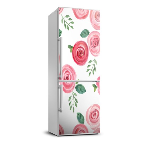 3D Refrigerator Wall Kitchen Removable Sticker Magnet Flowers Plants ...