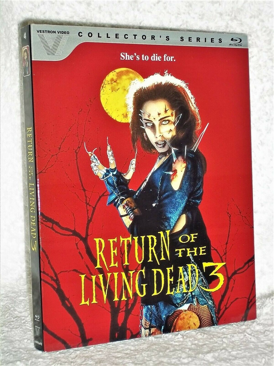 Return Of The Living Dead 3 (Blu-ray, 2016) SLIPCOVER horror Mindy