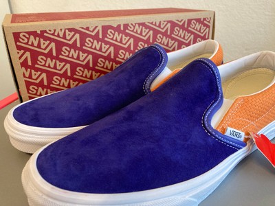 royal blue slip on vans