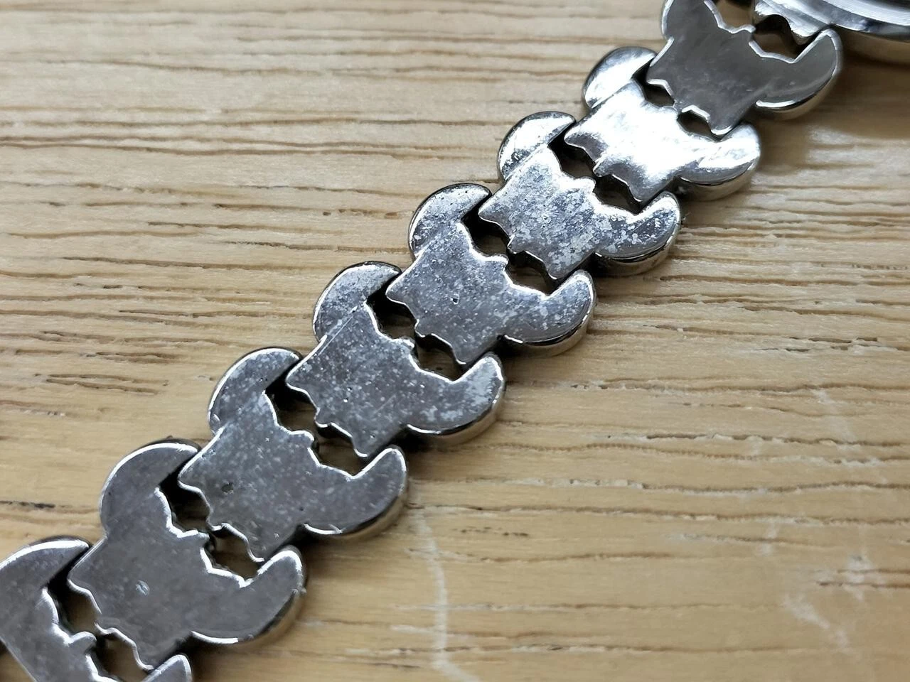 Orologio donna VERSACE Medusa 7008002 monete quadrante nero analogico quarzo usatoto te