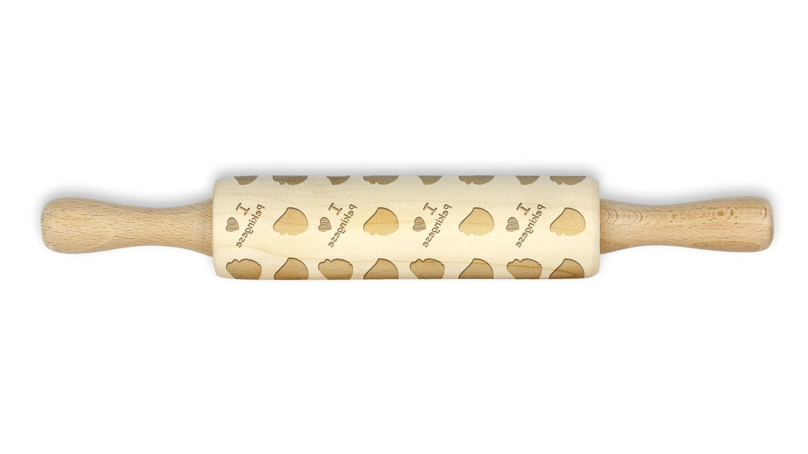 Pekingese Roller with Small Dog Head Art-Dog
