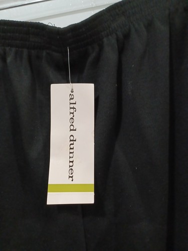 Alfred Dunner 22W Black Pullon Pants - Picture 5 of 8