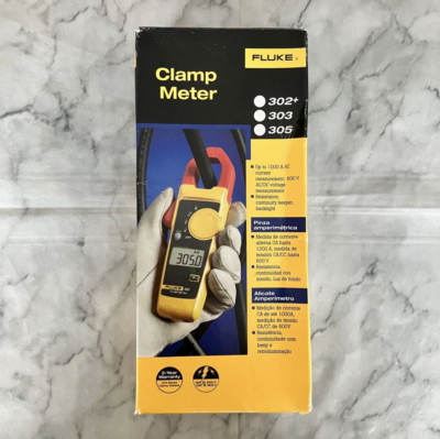 FLUKE AC400A FLUKE-302+/APAC Digital Clamp Meter AC DC Volt