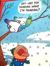 HALLMARK Shoebox CHRISTMAS CARDS & ENVELOPE Humor BOXED SET OF 16 Happy Holidays