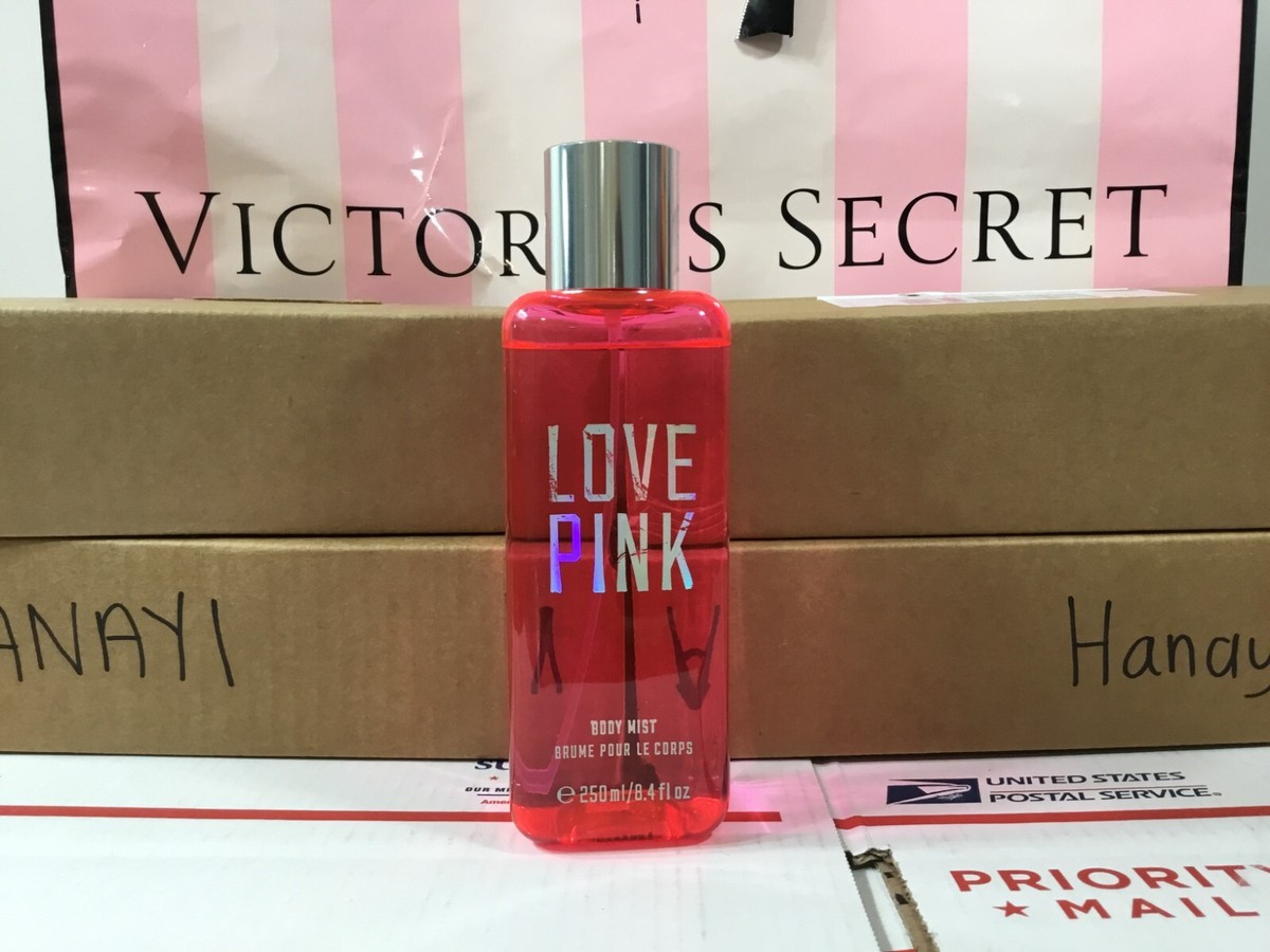 VICTORIA'S SECRET PINK LOVE PINK BODY MIST OZ 250 ML