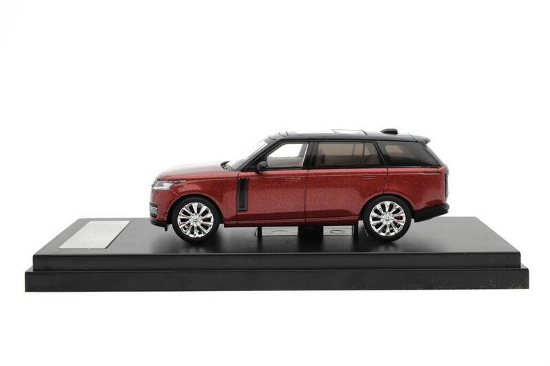 LAND ROVER RANGE ROVER 1/64 白 LCD MODELS LCD Models 1:64 LAND ROVER RANGE ROVER WHITE & BLACK 2022