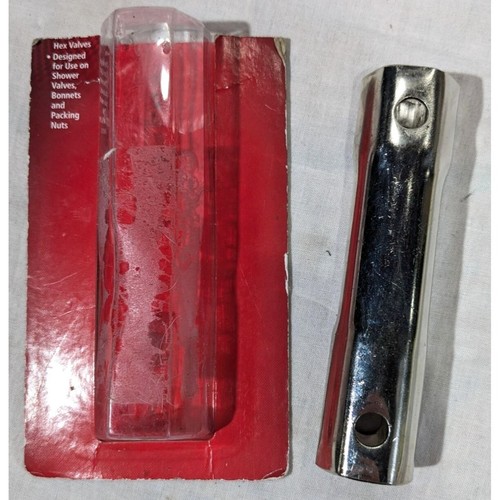 Husky Shower Valve Deep Socket Wrench 29/32" 31/32" Chrome Finish Heavy-Duty To - Picture 2 of 8