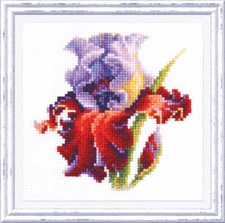Magic Needle Counted Cross-Stitch Kit Iris 150-011