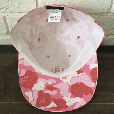 BAPE ABC camo pink cap a bathing ape cap NIGO Size M | eBay