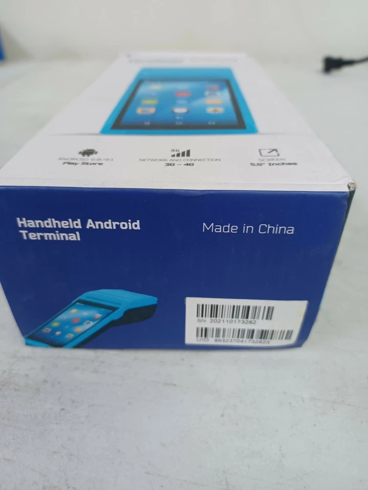 PDA Handheld POS Terminal 3G WiFi 58mm Thermal Receipt Printer Bluetooth - Image 2 of 4