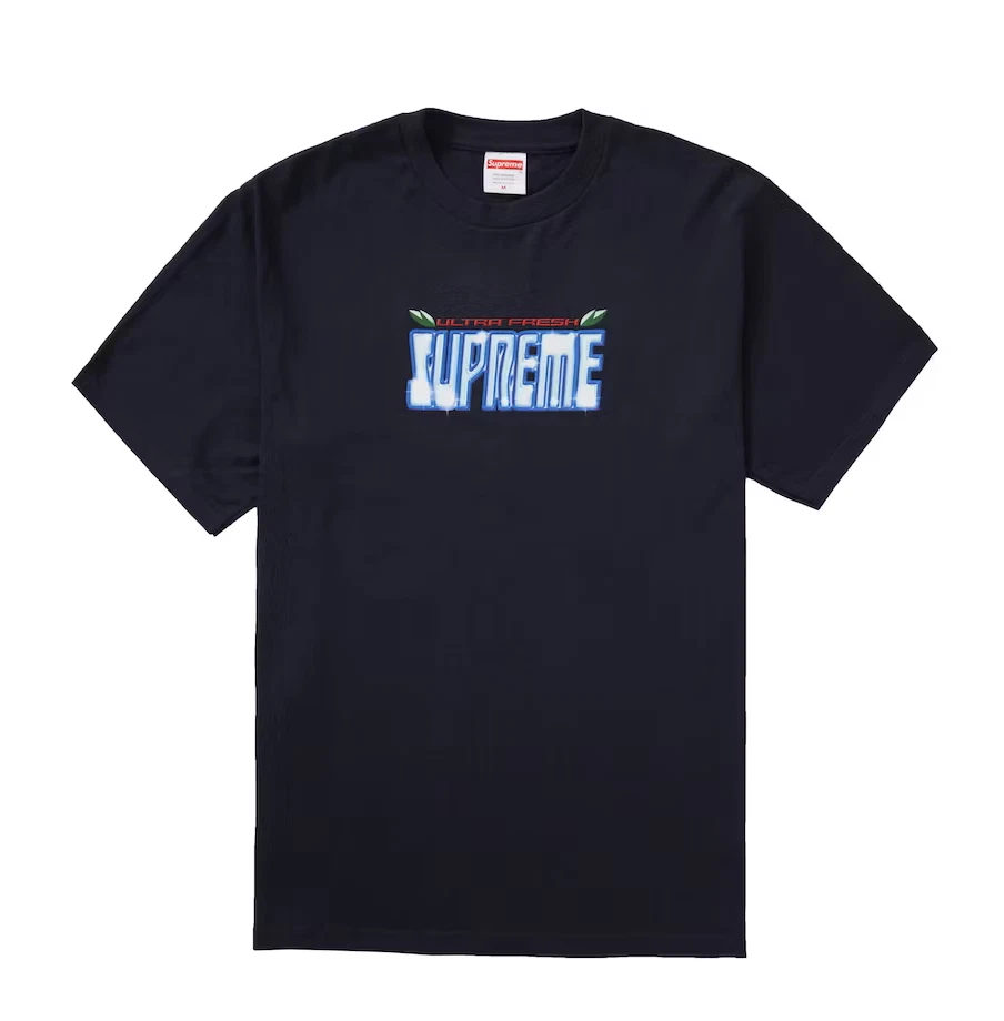 Tee marine ultra frais Supreme (FW20T23) taille Large