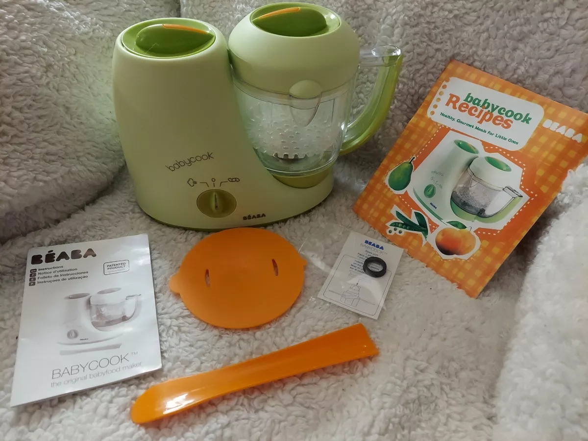 Beaba Babycook Classic Original Baby Food Maker 4 in 1 Steam Cook Blender  Green!