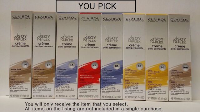 Clairol Demi Permanent Hair Color Chart