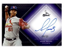 2017 TOPPS DIAMOND ICONS DIAMOND AUTOGRAPHS #DAARE ALEX REYES AUTO