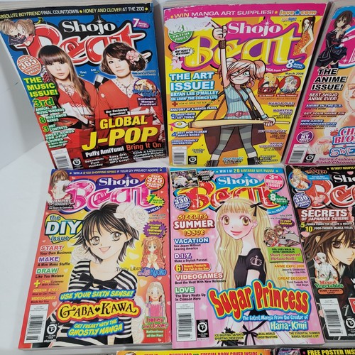 Lot de 10 mangas magazines SHOJO BEAT 2008 - RARE - Photo 4/10