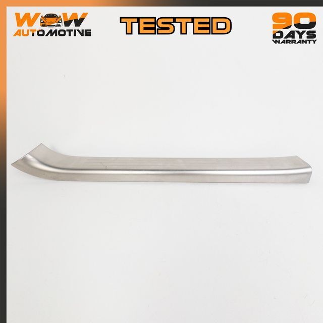 06-19 BENTLEY CONTINENTAL FLYING SPUR FRONT RIGHT DOOR SILL TRIM SCUFF STRIP OEM