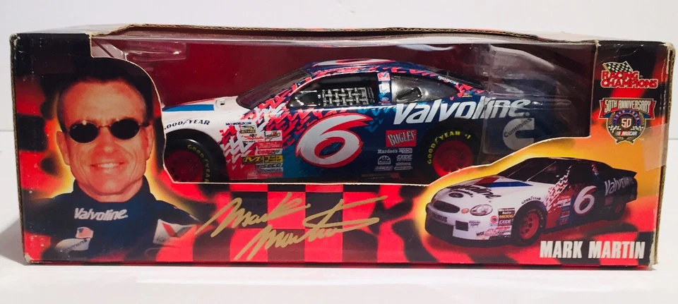 Racing Champions Signature Mark Martin #6 Valvoline 1998 1/24 diecast Nascar Foto 3 de 4