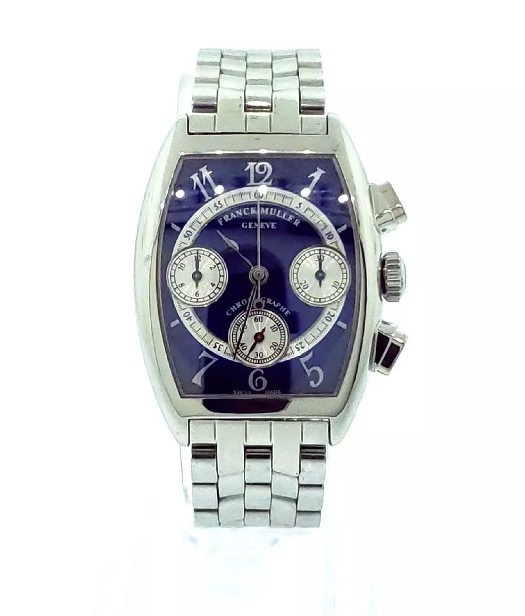 Franck Muller Cintree Curvex Ref. 7502 CC Stainless Steel