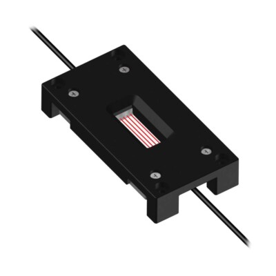 PFCVA-10X25-E  Banner plastic fiber optic array/slot sensor, new