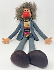 1975 Vintage Monsieur Nez Rouge 22" Doll Red Nose Clown Sekiguchi Japan Love Lov