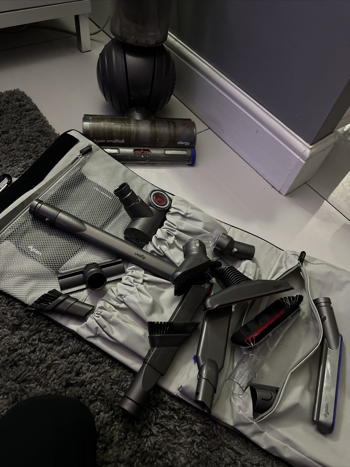 Dyson Small Ball Allergy vacuum cleaner. With Accessories Pack Good