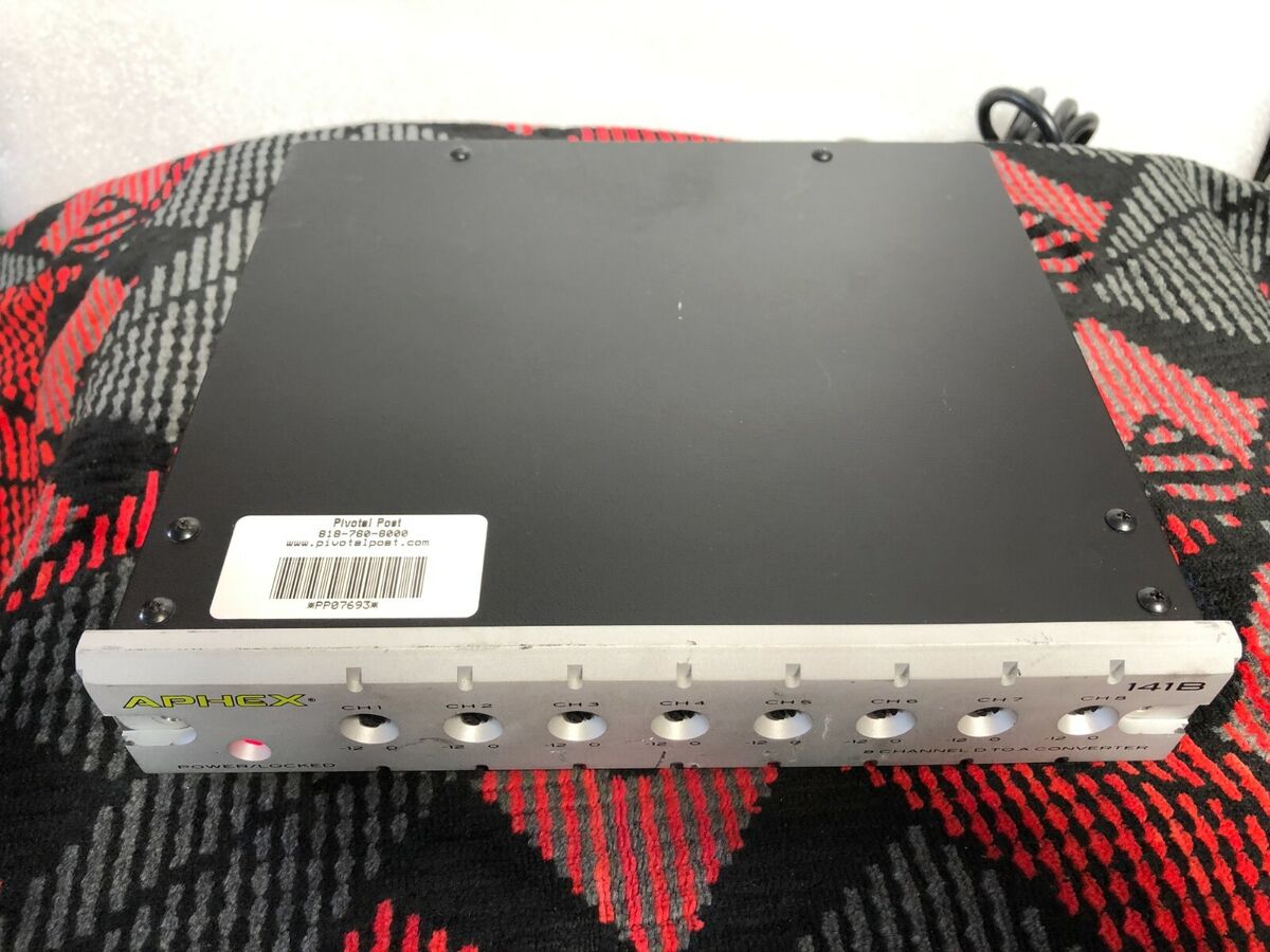 Aphex 141B 8-channel ADAT to Analog Converter | eBay Aphex 141B 8-channel ADAT to Analog Converter | eBay