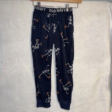 Old Navy Kids Size Small 6-7 Micro Fleece Pajama Jogger Pants