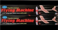 2-Pack Guillow's Balsa Wood Flying Machine GUI-75-2