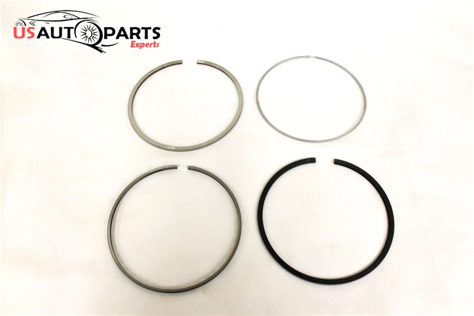 SET OF 4 - Genuine Isuzu Piston Ring FOR NPR NPR-HD NQR NRR FVR FTR 6HK1 04-11 - Image 2 of 4