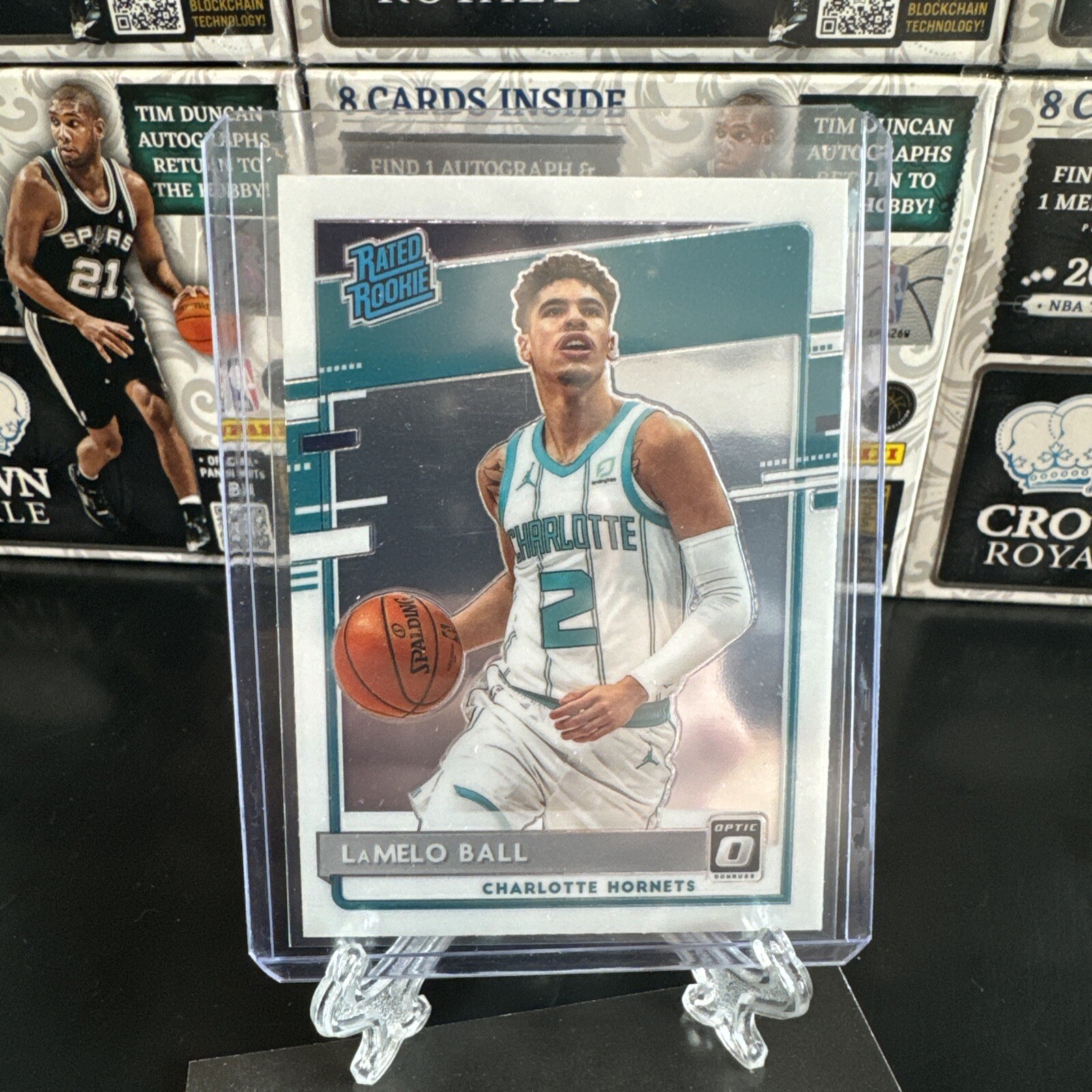 2020-21 Panini Donruss Optic - Rated Rookie #153 LaMelo Ball, LaMelo Ball (RC)