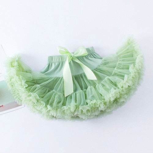 Girls Tutu Skirts Fluffy Tulle Princess Kids Ballet Party Performance Skirts - Picture 3 of 8