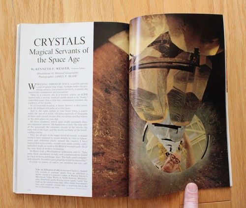 National Geographic agosto 1968. Vascos; Ciudad de México; Salmón; Místico; Cristales - Imagen 13 de 15